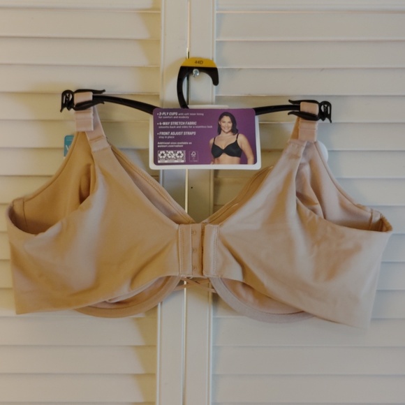 Vanity Fair Women's Smooth Beige Bra - Picture 5 of 5